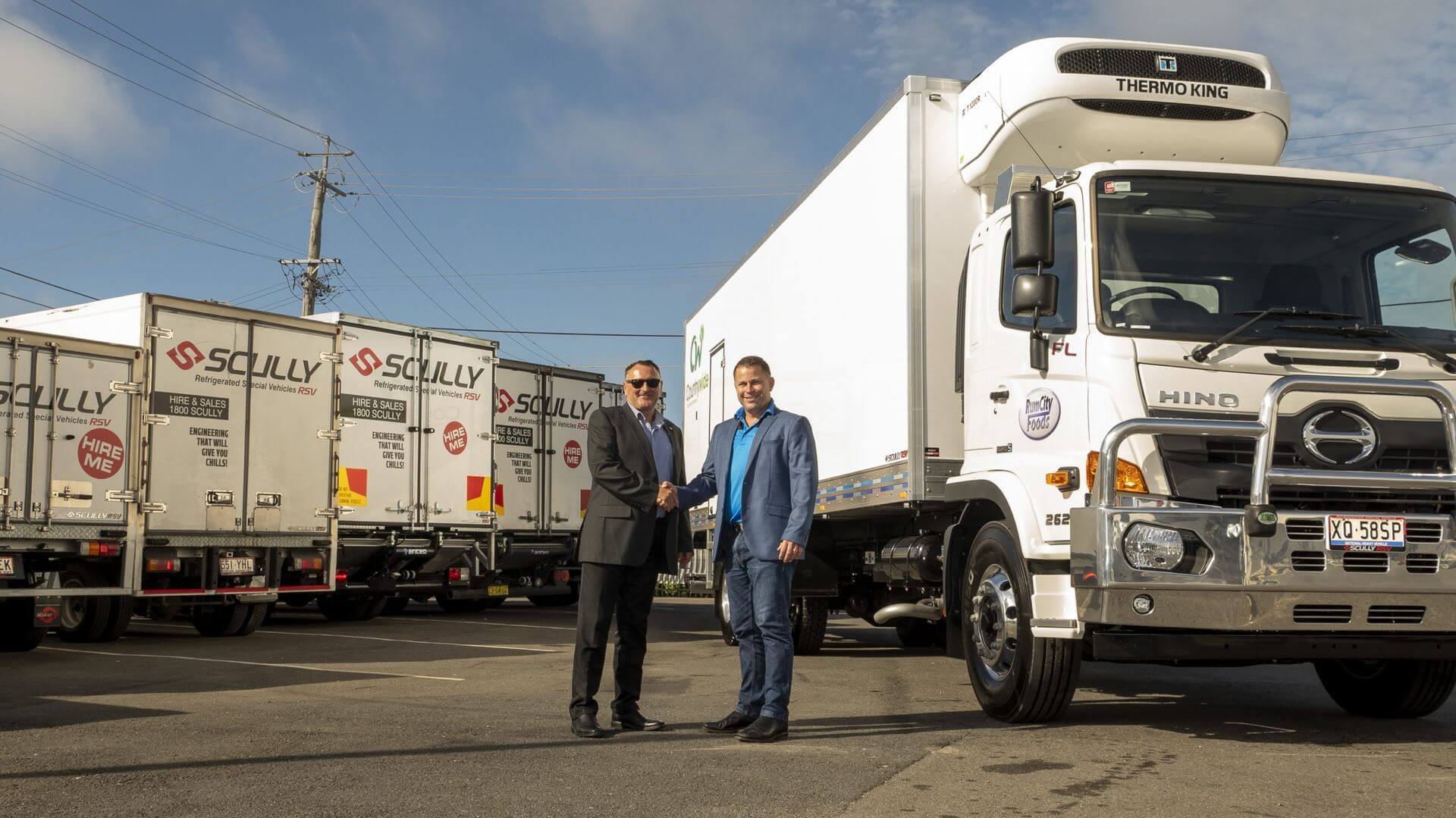 refrigerated truck rental - Scully RSV